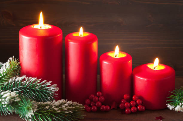 istock christmas advent candles lantern decoration 892032052