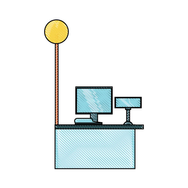 illustrations, cliparts, dessins animés et icônes de conception de caisse enregistreuse de supermarché - supermarket cash register checkout counter credit card