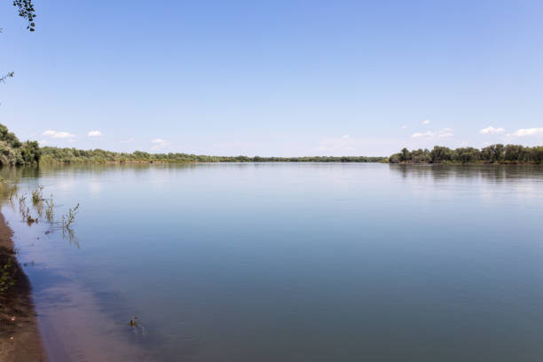 istock Beautiful nature on the river Syr Darya. Kazakhstan 892039160