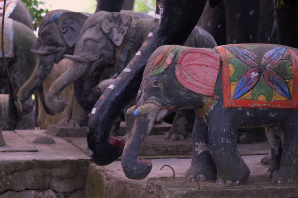 istock Elephant Shrine 3, Lumbini, Nepal 892042694