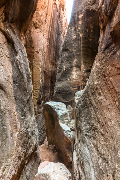 istock Narrow path between rocks in Needles District, Canyonlands 892043284