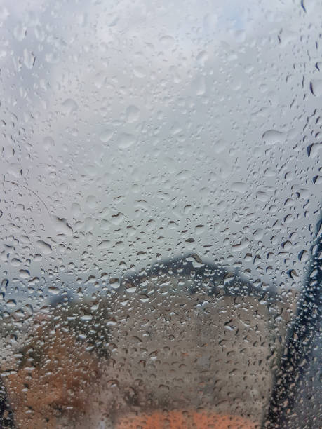 istock Background of rain drops on a glass 892046604