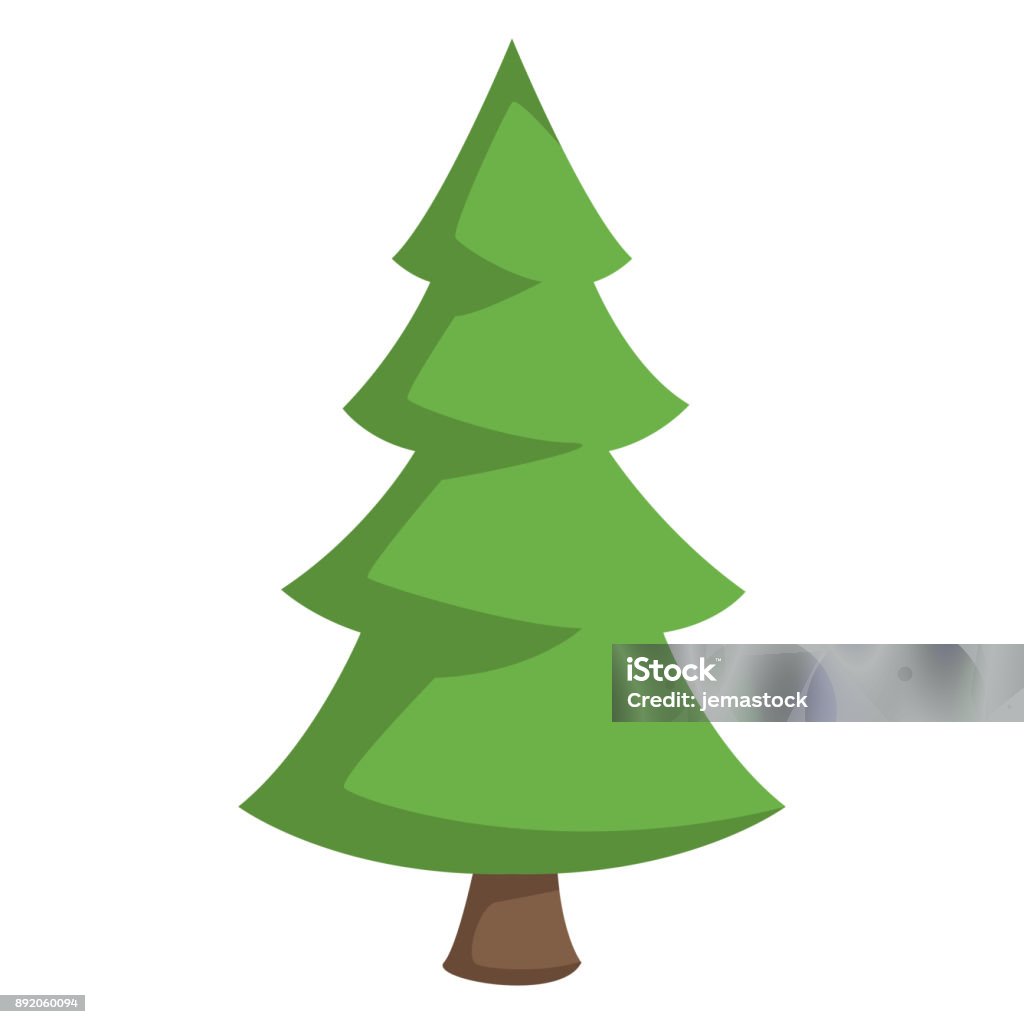 Tree pine isolated Tree pine isolated icon vector illustration graphic design Christmas Tree stock vector