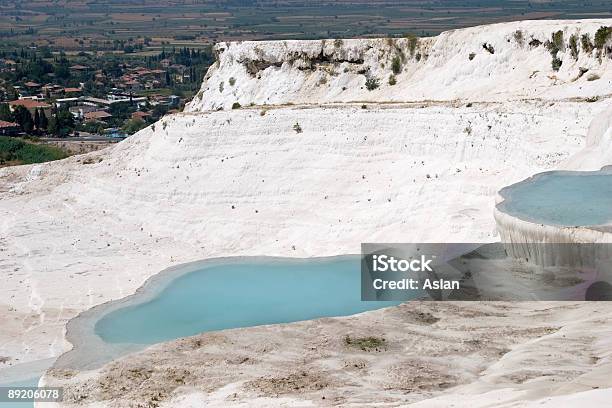 Photo libre de droit de Travertin Piscines À Pamukkale Et Terrasses banque d'images et plus d'images libres de droit de Asie de l'Est - Asie de l'Est, Piscine, Antique