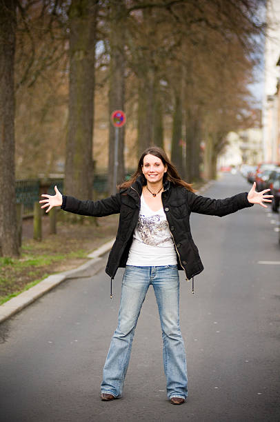 istock Woman on street 89207421