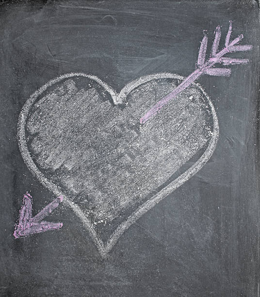 istock Chalk Arrow of Love 89208109