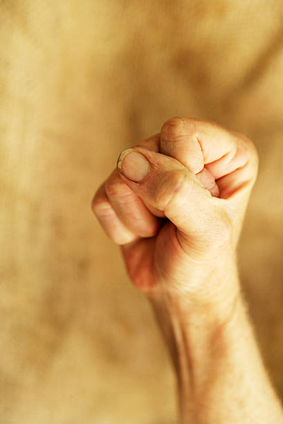 istock Fist of Yellow 89208437