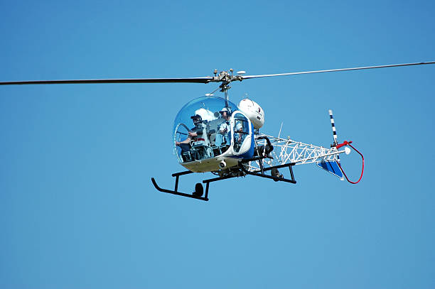 istock fishbowl canopy helicopter Bell 47G 89208598