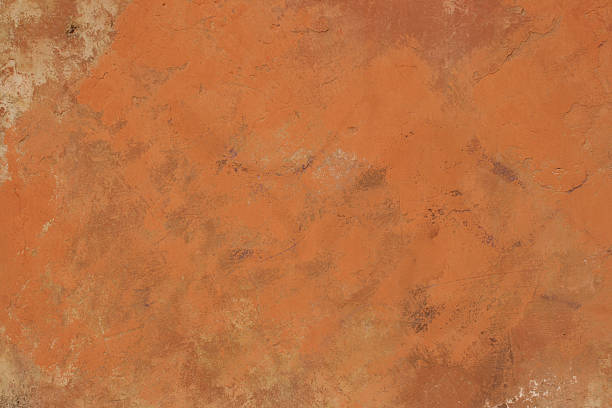 istock Red Ocher Roman wall, Rome Italy 89208799