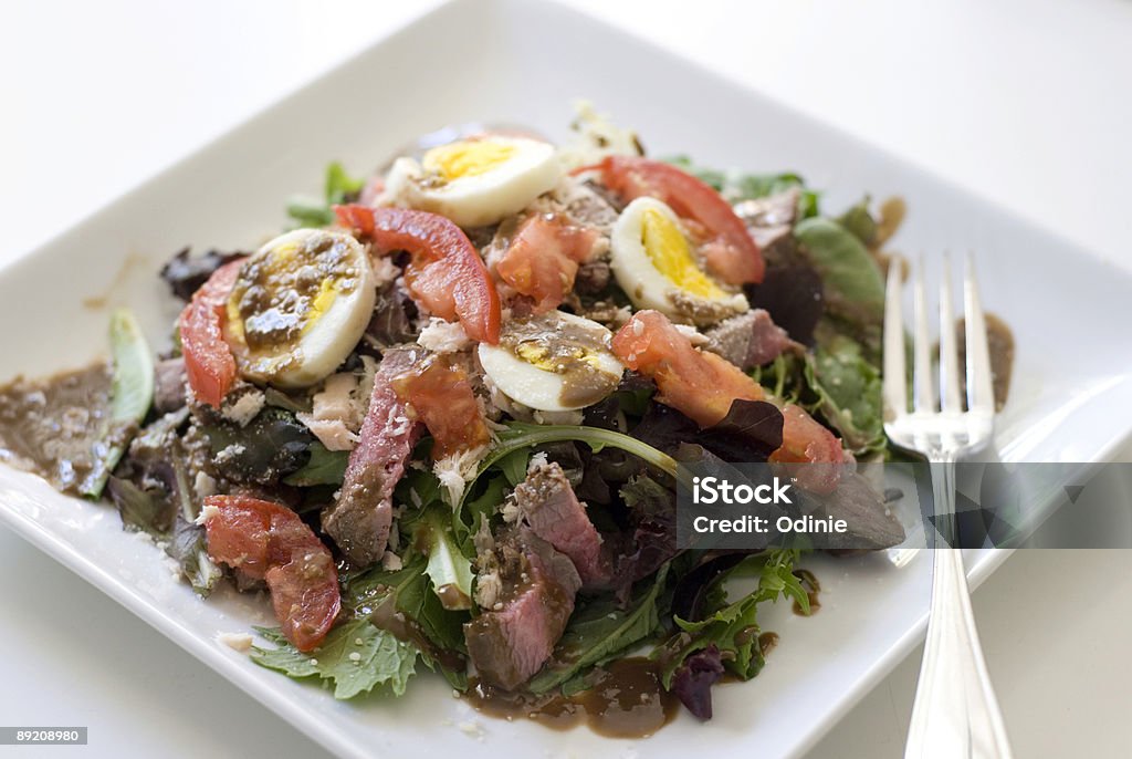 Salada Cobb - Royalty-free Alface Foto de stock