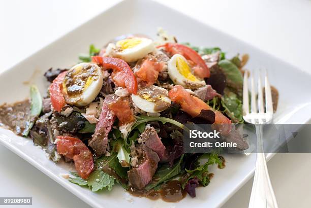 Salada Cobb - Fotografias de stock e mais imagens de Alface - Alface, Alface Romana, Alimentação Saudável