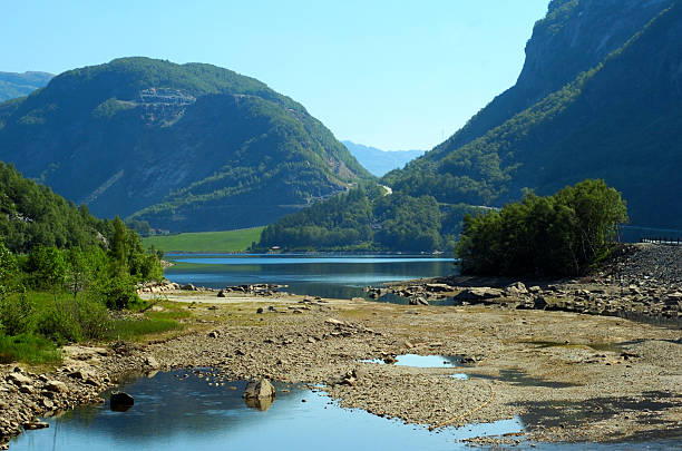 istock Scandinavian fjord 89210442