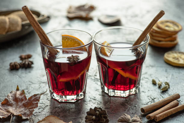 istock glasses of mulled wine with cinnamon sticks 892117556