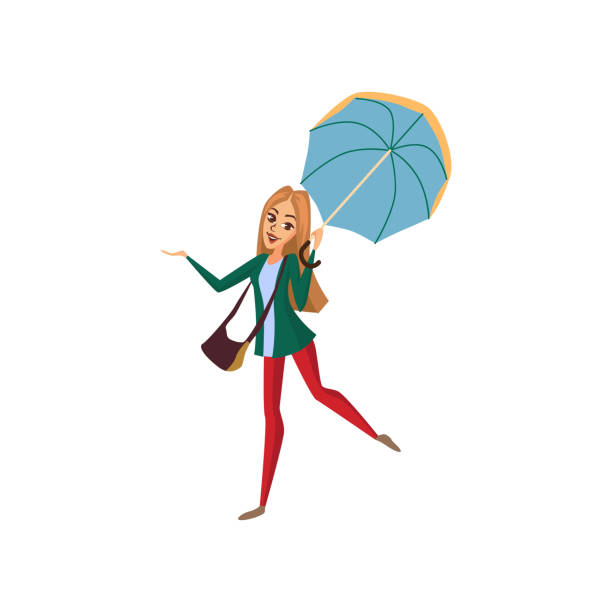 Ilustración de Sonriente A Mujer Hermosa Caminando Bajo Luz Azul Vector De Dibujos Animados De Concepto De Tiempo De Lluvia Ilustración y más Vectores Libres de Derechos de Alemania - iStock Ilustración de Sonriente A Mujer Hermosa Caminando Bajo Luz Azul Vector De Dibujos Animados De Concepto De Tiempo De Lluvia Ilustración y más Vectores Libres de Derechos de Alemania - iStock