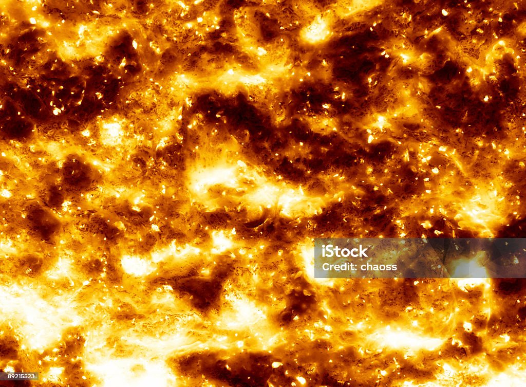 Fogo de explosão de textura vermelho - Royalty-free Lava Foto de stock