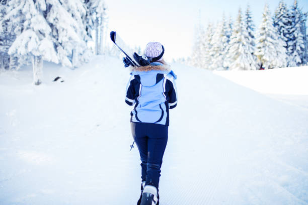 istock Winter brings skiers up the slope 892159678