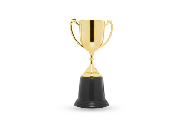 istock winner cup isolated on white background. 892159938
