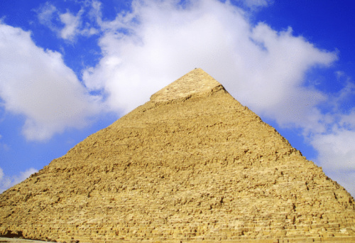 Pyramids Of Chephren And Cheops In Cairo, Egypt