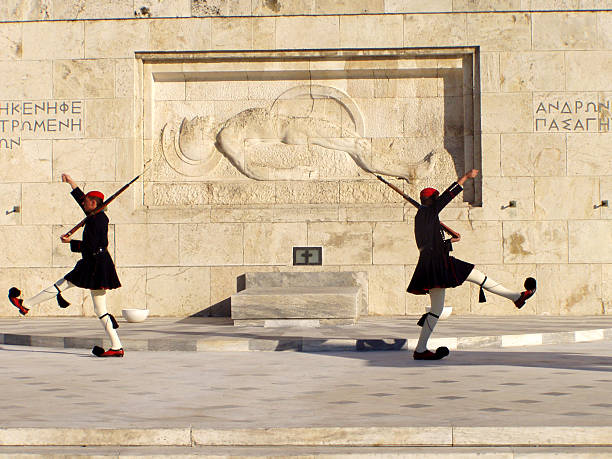 istock The unknown soldier monument in Athens 89216426