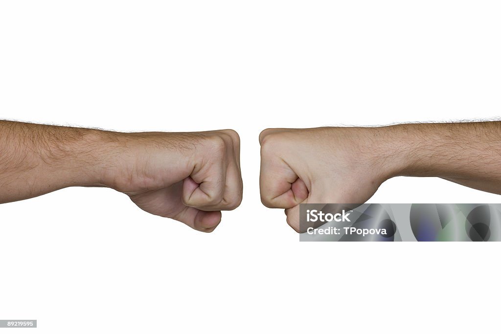두 fists - 로열티 프리 2 스톡 사진