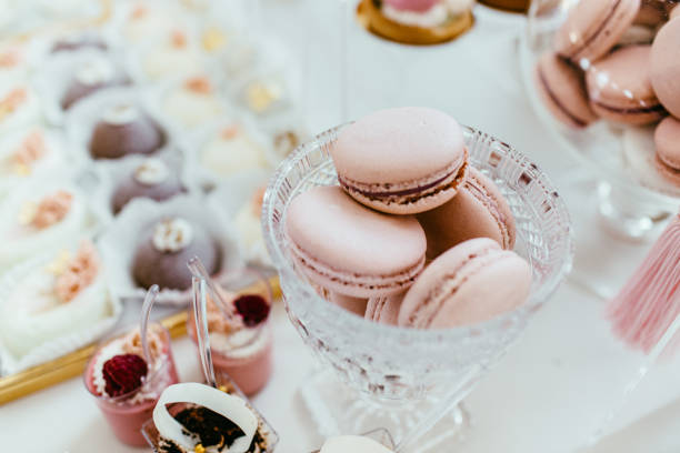 istock Table with loads of cakes, cupcakes, cookies and cakepops. 892196466