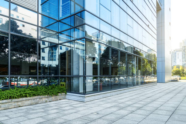 istock Empty floor with modern skyline and buildings in chongqing,china 892204666