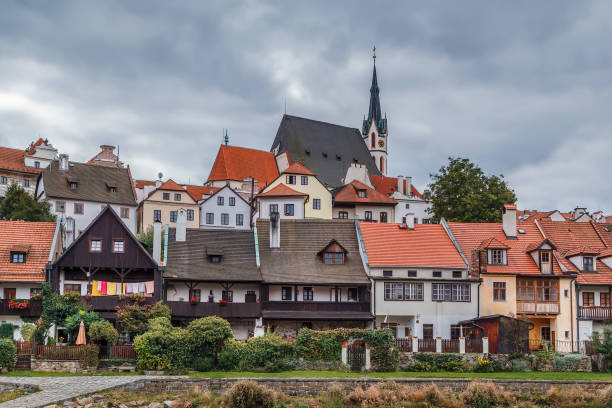istock View of Cesky Krumlov, Czech republic 892207500