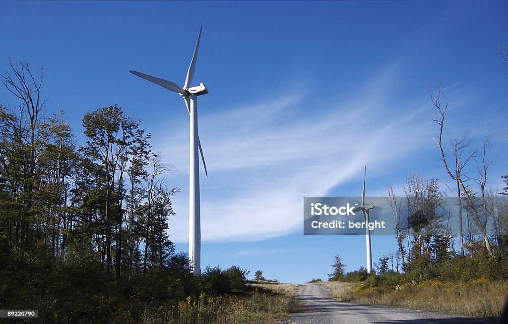 Turbinas Eólicas - Foto de stock de Armação de Construção royalty-free