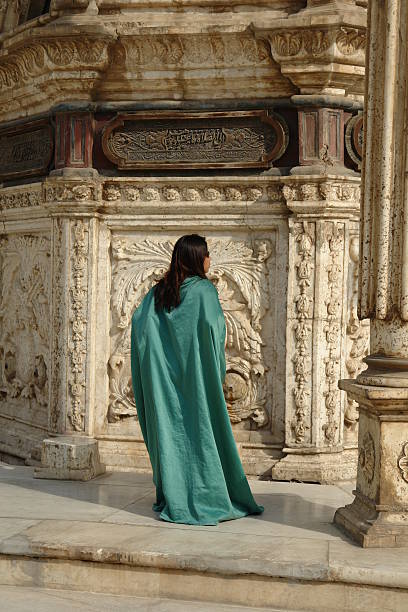 istock woman in green 89221584