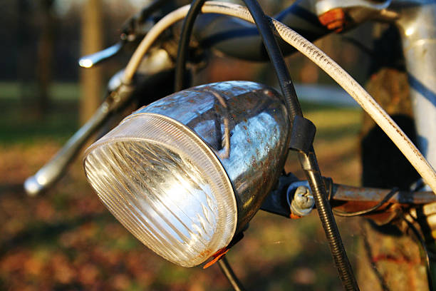 bicycle lamp  bicycle light photos stock pictures, royalty-free photos & images