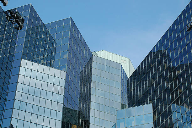 istock Set of modern skyscrapers in downtown Montreal, Canada 89221831