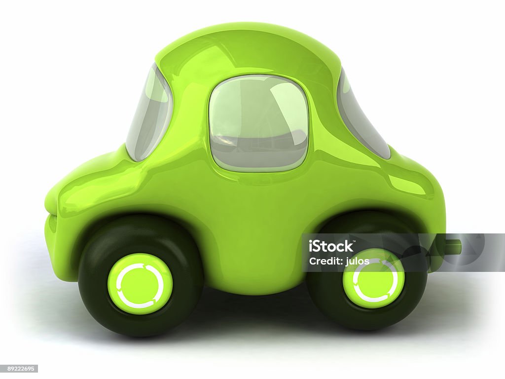 Green car - Foto de stock de Brinquedo royalty-free