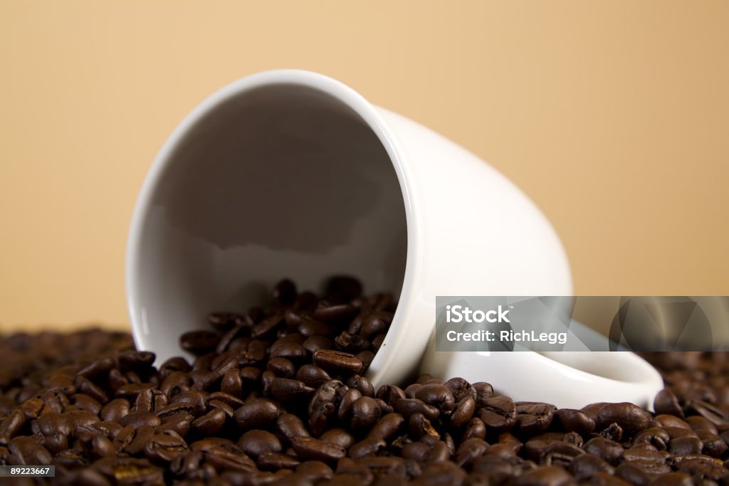 Tazza di caffè - Foto stock royalty-free di Beige