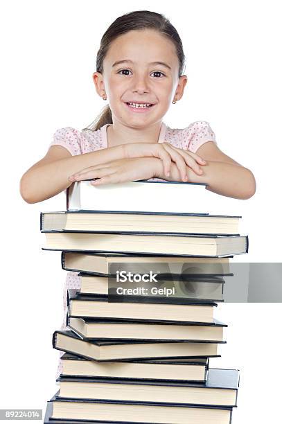 Adorabile Ragazza Studiando - Fotografie stock e altre immagini di Alfabeto - Alfabeto, Bambine femmine, Bambino