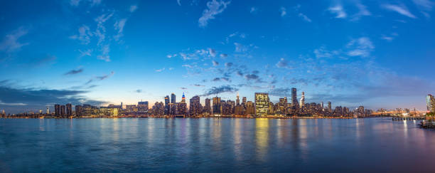 istock skyline of New York in dawn 892245076