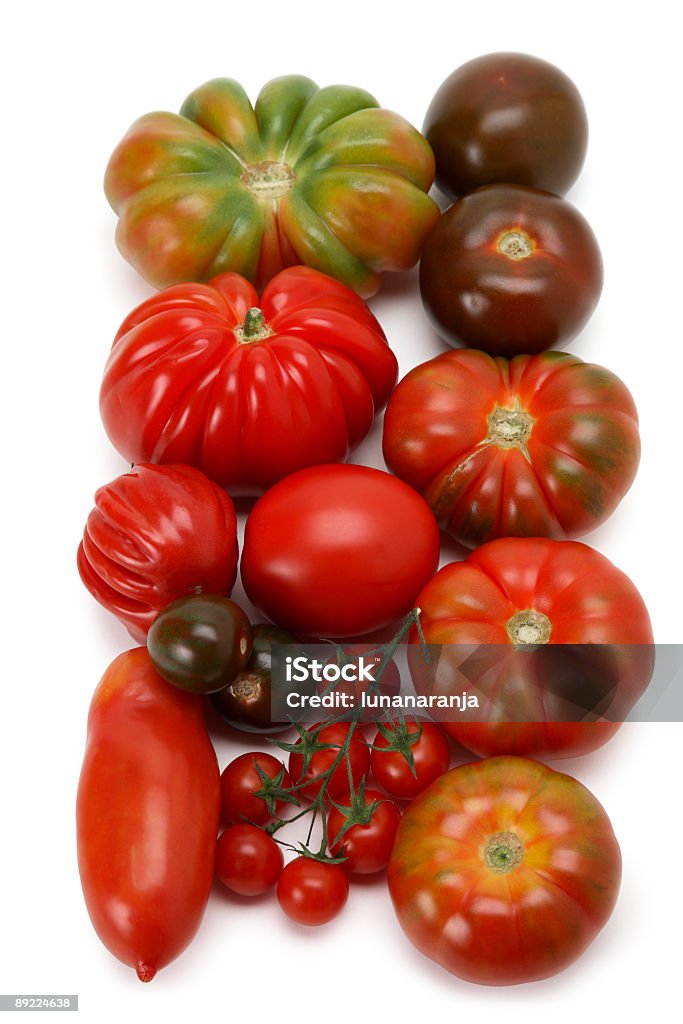 Nineteen tomatoes.  Antioxidant Stock Photo