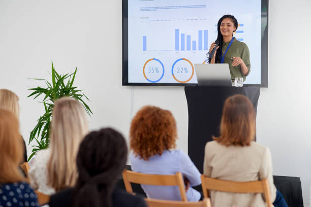 istock She's got a few ideas for the company 892252930