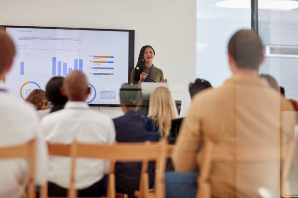 istock Presenting new ideas for a business model 892254510