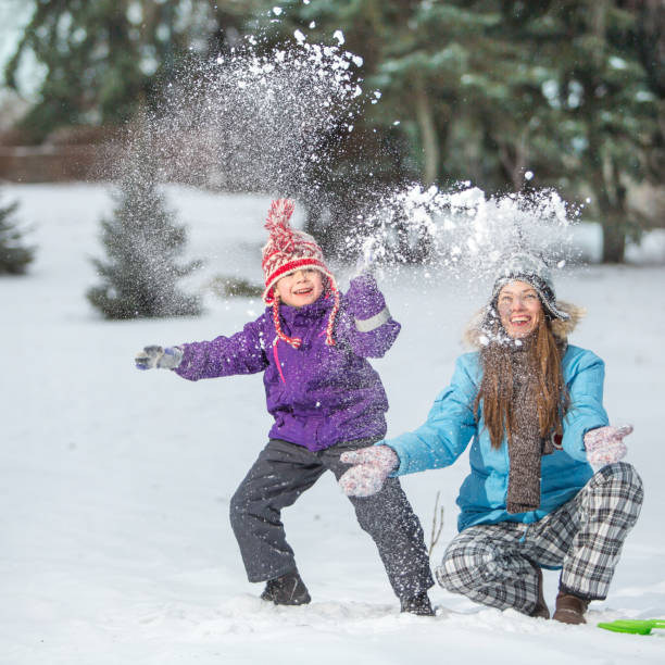 istock Happy winter family 892255220
