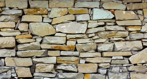 istock Modern Multi Color Stone, slate travertine sandstone Wall used for Background 892255734