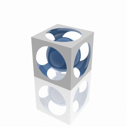 Translucent Dice Collection 3D Bitmap Illustration (with clipping path)