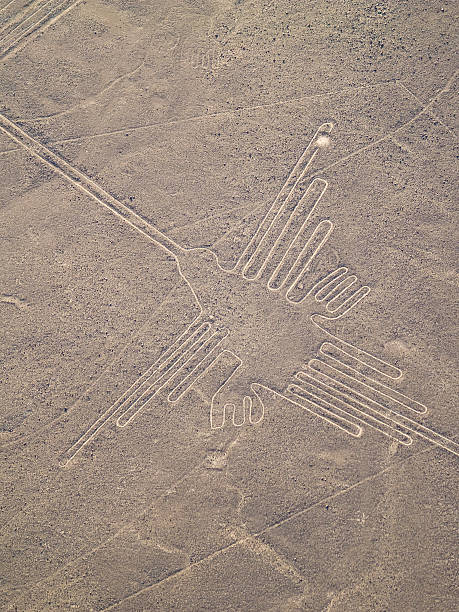 rysunki z nazca peruwiańska desert - floating of ice zdjęcia i obrazy z banku zdjęć