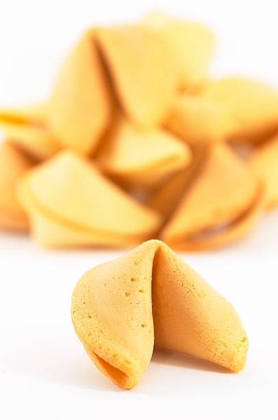 istock Many Chinese fortune cookie one stand out 89227028
