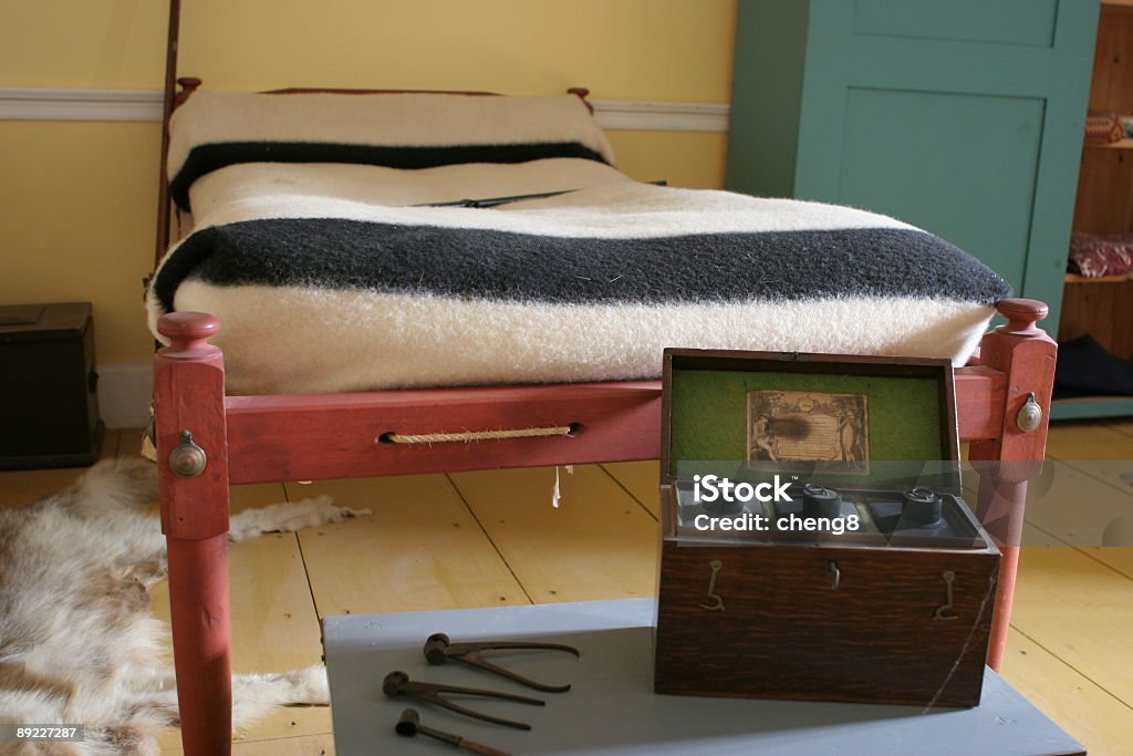 Début du XIXe siècle, Colombie-fort dans la chambre - Photo de Ameublement libre de droits