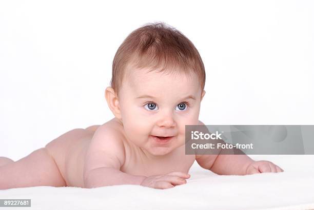 Laying Baby Stock Photo - Download Image Now - Adult, Anticipation, Baby - Human Age