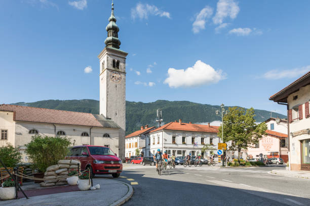 Kobarid, Slovenia - July 4, 2017\n\n\n