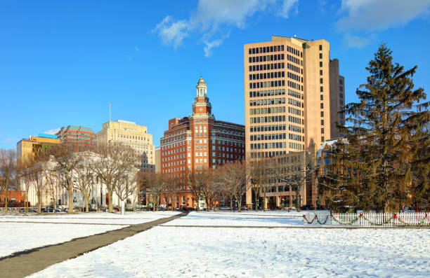 istock Winter in New Haven, Connecticut 892281278