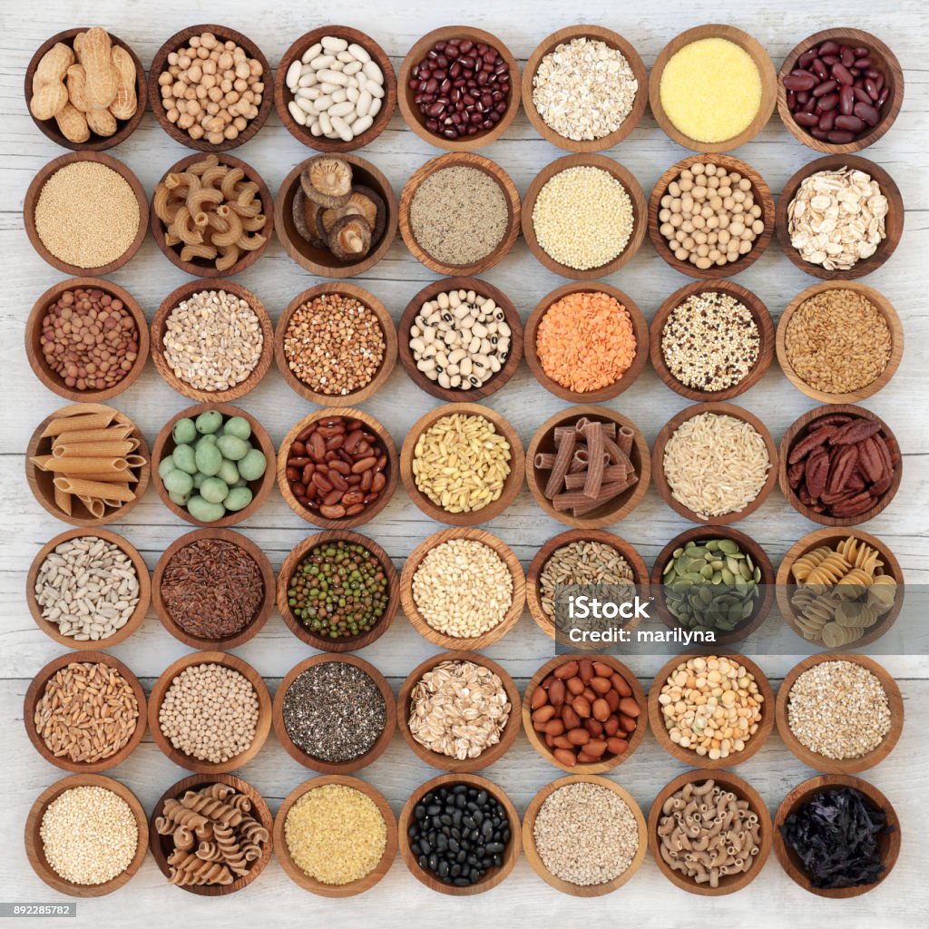 Macrobiótica alimentos Super secos - Foto de stock de Alforfón libre de derechos