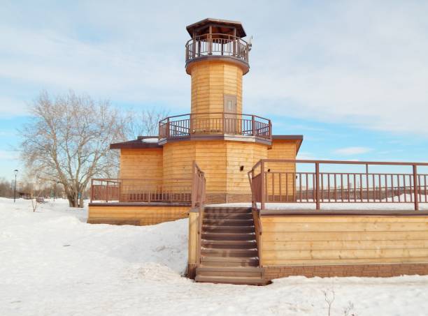 istock Rescue observation tower on the beach 892294668