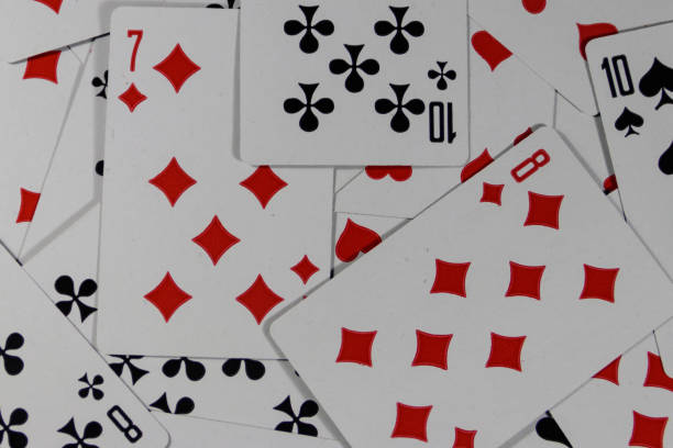 istock Background of the playing cards 892300650